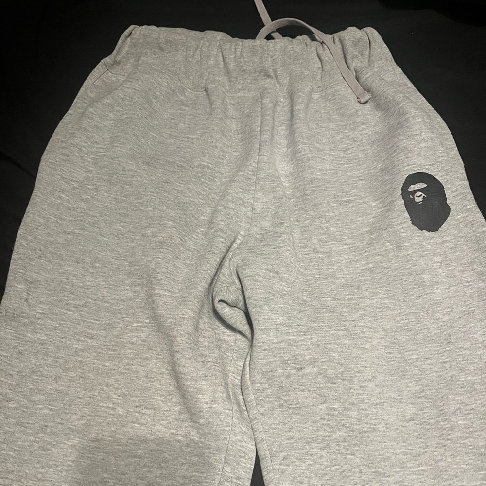 Bape grey sweatpants